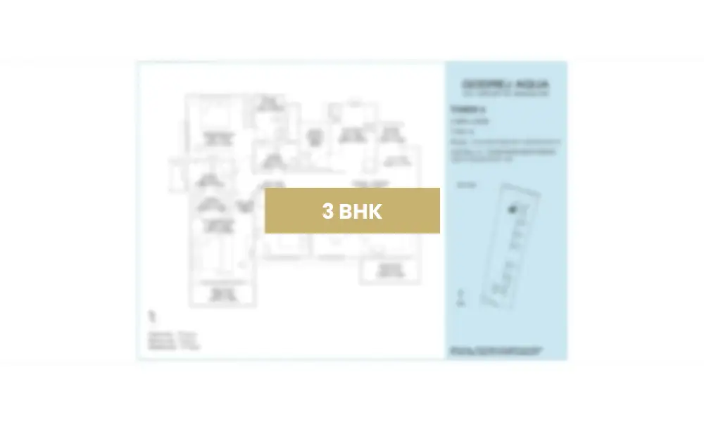 3 BHK Plan